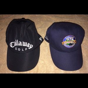 Pair of Callaway Golf Hats